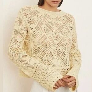 Vince Lace Patchwork Top -size XXS